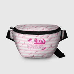 Поясная сумка Lash queen - pink Barbie pattern