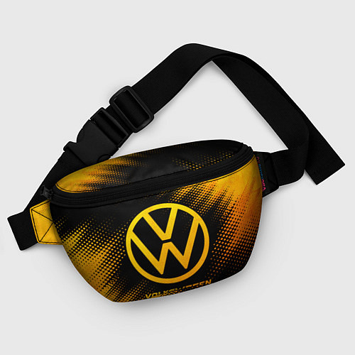 Поясная сумка Volkswagen - gold gradient / 3D-принт – фото 4