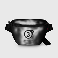 Поясная сумка Half life 3 black, цвет: 3D-принт