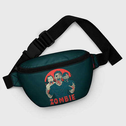 Поясная сумка Zombie - день мертвеца / 3D-принт – фото 4