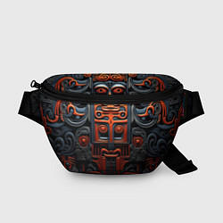 Поясная сумка Арт в этническом стиле, цвет: 3D-принт