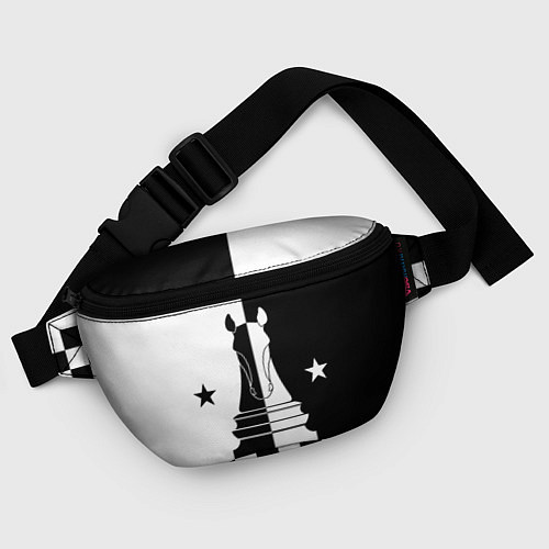 Поясная сумка Шахматный конь / 3D-принт – фото 4