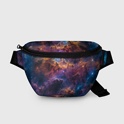 Поясная сумка Космическая туманность, цвет: 3D-принт