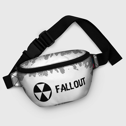 Поясная сумка Fallout glitch на светлом фоне по-горизонтали / 3D-принт – фото 4