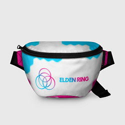 Поясная сумка Elden Ring neon gradient style по-горизонтали, цвет: 3D-принт