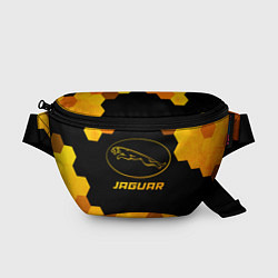 Поясная сумка Jaguar - gold gradient, цвет: 3D-принт