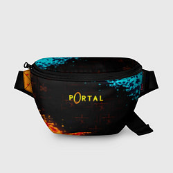 Поясная сумка Portal x Half life, цвет: 3D-принт