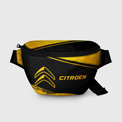 Поясная сумка Citroen - gold gradient по-горизонтали, цвет: 3D-принт