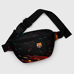 Поясная сумка Barcelona краски, цвет: 3D-принт — фото 2