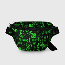 Поясная сумка Berserk neon green