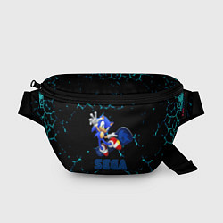 Поясная сумка Sonic sega game, цвет: 3D-принт