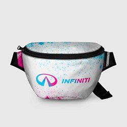 Поясная сумка Infiniti neon gradient style по-горизонтали