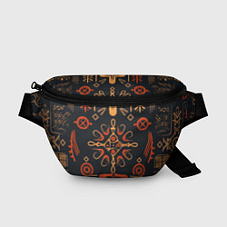 Поясная сумка Орнамент в славянском стиле, цвет: 3D-принт