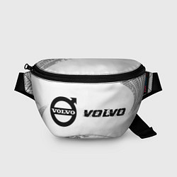 Поясная сумка Volvo speed на светлом фоне со следами шин по-гори