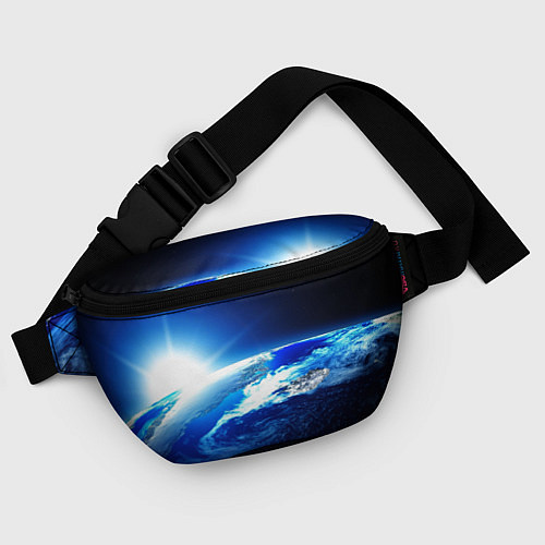 Поясная сумка Восход солнца в космосе / 3D-принт – фото 4