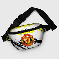 Поясная сумка Манчестер Юнайтед клуб краски, цвет: 3D-принт — фото 2
