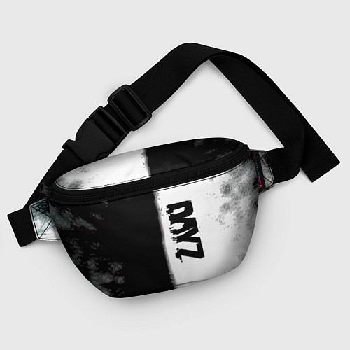 Поясная сумка Dayz черно белый ужас / 3D-принт – фото 4