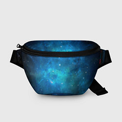 Поясная сумка Голубой космос