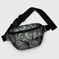 Поясная сумка Камуфляж невидимка три маскировка милитари, цвет: 3D-принт — фото 2