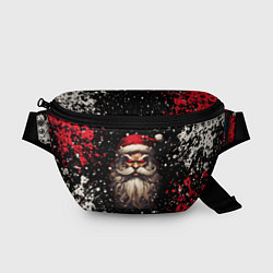 Поясная сумка Evil Santa Claus, цвет: 3D-принт