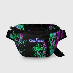 Поясная сумка Counter strike neon skin