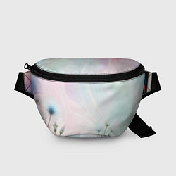 Поясная сумка Цветочный восход, цвет: 3D-принт