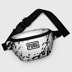 Поясная сумка PUBG black color splash game, цвет: 3D-принт — фото 2