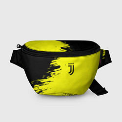 Поясная сумка Juventus спортивные краски, цвет: 3D-принт