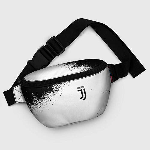 Поясная сумка Juventus sport color black / 3D-принт – фото 4