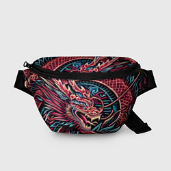 Поясная сумка Татуха японского дракона - ирезуми, цвет: 3D-принт