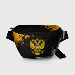 Поясная сумка Герб РФ краски имперские, цвет: 3D-принт