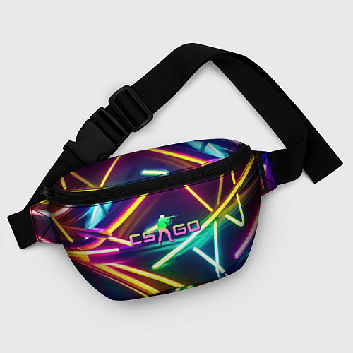 Поясная сумка Counter Strike - neon glow / 3D-принт – фото 4