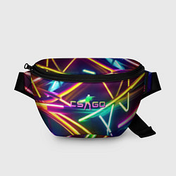 Поясная сумка Counter Strike - neon glow, цвет: 3D-принт