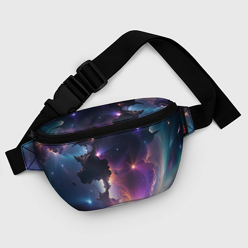 Поясная сумка Космическая вспышка / 3D-принт – фото 4
