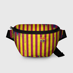 Поясная сумка Полосатые цвета футбольного клуба Барселона