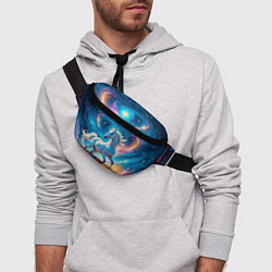 Поясная сумка Космический скакун, цвет: 3D-принт — фото 2
