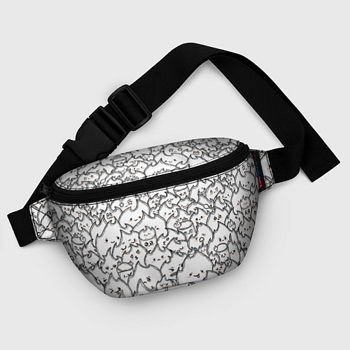 Поясная сумка Милые костры и зефирки / 3D-принт – фото 4