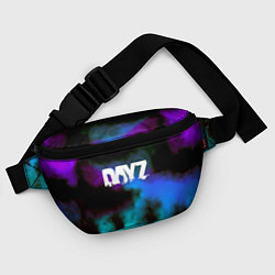 Поясная сумка Dayz неоновый космос, цвет: 3D-принт — фото 2