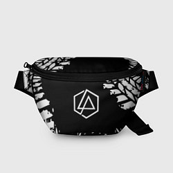 Поясная сумка Linkin park краски текстура рок