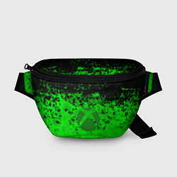 Поясная сумка Xbox краски зелёные, цвет: 3D-принт