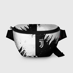 Поясная сумка Juventus краски чёрнобелые