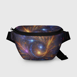 Поясная сумка Открытая манипура чакра - космическая, цвет: 3D-принт