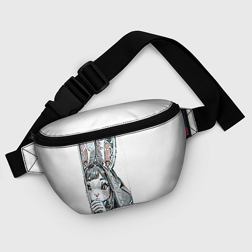 Поясная сумка Застенчивый кролик / 3D-принт – фото 4