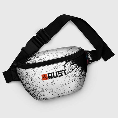 Поясная сумка RUST брызги красок / 3D-принт – фото 4