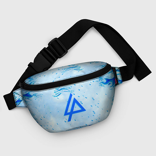 Поясная сумка Linkin park холодный огонь бренд / 3D-принт – фото 4