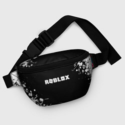 Поясная сумка Roblox текстура краски белые, цвет: 3D-принт — фото 2