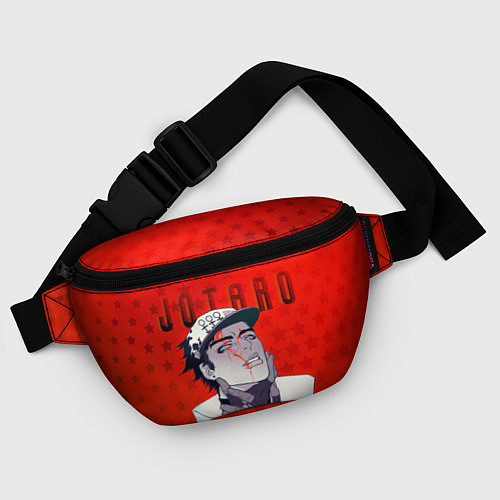 Поясная сумка Джотаро Куджо на фоне звездочек из ДжоДжо / 3D-принт – фото 4