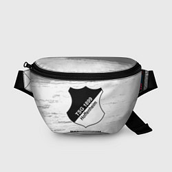 Поясная сумка Hoffenheim sport на светлом фоне, цвет: 3D-принт