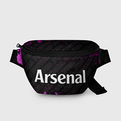 Поясная сумка Arsenal pro football по-горизонтали, цвет: 3D-принт
