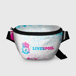 Поясная сумка Liverpool neon gradient style по-горизонтали